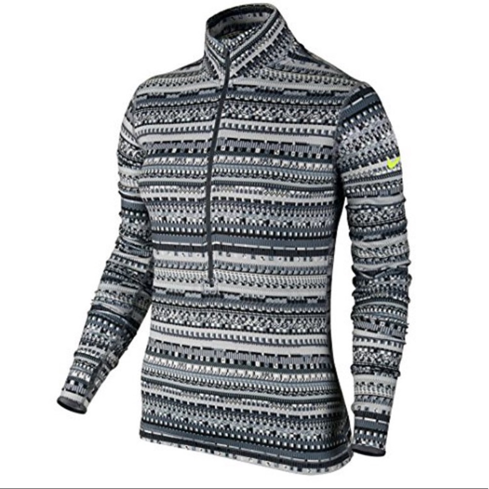 Nike Pro Hyperwarm Half Zip Athletic Top - image 1